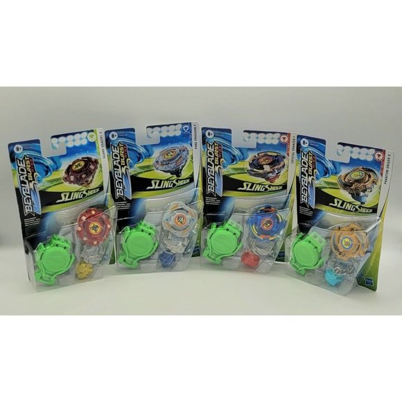 Beyblade Burst Rise SlingShock Bundle of 4 - Picture 2 of 15